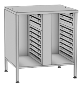 Подставка III с роликами версия Зонт вытяжной UltraVent тип 6-2/1 Rational 60.31.217