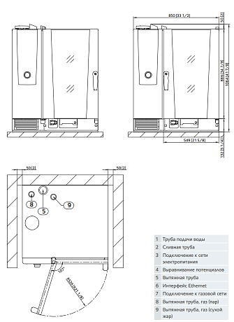 Пароконвектомат Rational iCombi Pro 10-1/1 Gas LPG сжиженный газ