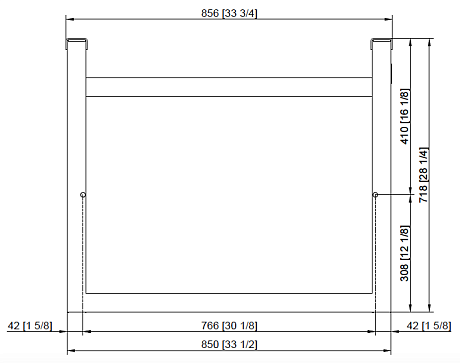 Настенное крепление тип 6-1/1 Rational 60.31.168