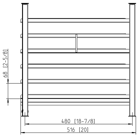 Рама тип 6-1/1 Rational 60.61.373