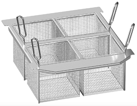 Набор из 4 порционных корзин для Rational для iVario 2-XS Rational 60.75.979