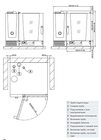 Пароконвектомат Rational iCombi Classic 6-1/1 Gas LPG сжиженный газ