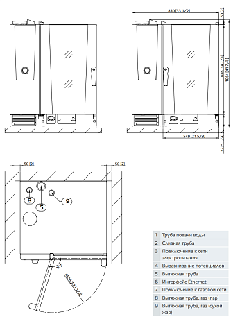 Пароконвектомат Rational iCombi Classic 10-1/1 Gas LPG сжиженный газ